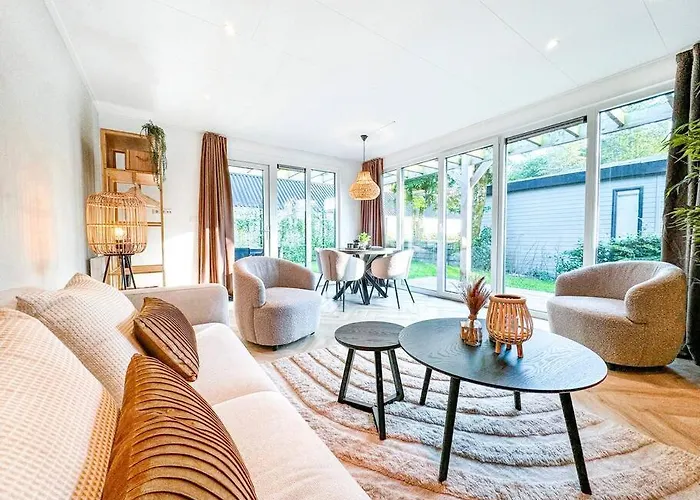 Ukiyo I Ontspannen In Modern Met Tuin Op De Veluwe 펜션 *